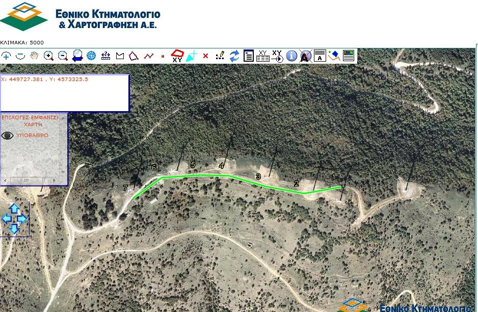 Εικόνα 49 β: Ακριβής θέση σημείων