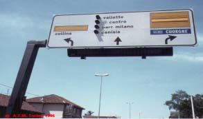 control Variable message signs routing