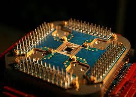 Η λειτουργία των κβαντικών υπολογιστών Εικόνα 2: Το εσωτερικό ενός κβαντικού υπολογιστή.