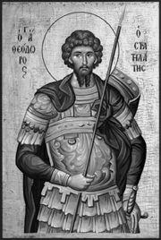 ST. THEODORE THE COMMANDER Commemorated February 8 The holy Martyr Theodore was from Euchaita of Galatia and dwelt in Heraclea of Pontus.