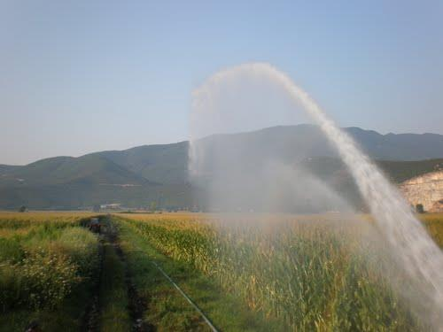 αγροτεμαχίου) Αποστραγγιστικά έργα (απαγωγή πλημμυρών και στραγγιδίων, διάθεση σε φυσικούς αποδέκτες) Μέθοδοι άρδευσης: