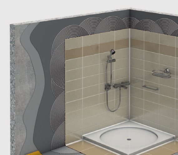Χωροι ΥΓρων διεργασιων 5 sika sanisil 4 sikaceram CleanGrout/ sikaceram EpoxyGrout 3 sikaceram -03 sh sika sealtape -s sikalastic -1k 1η & η στρώση 1 sika ViscoBond / sika Level-300 Extra 1.
