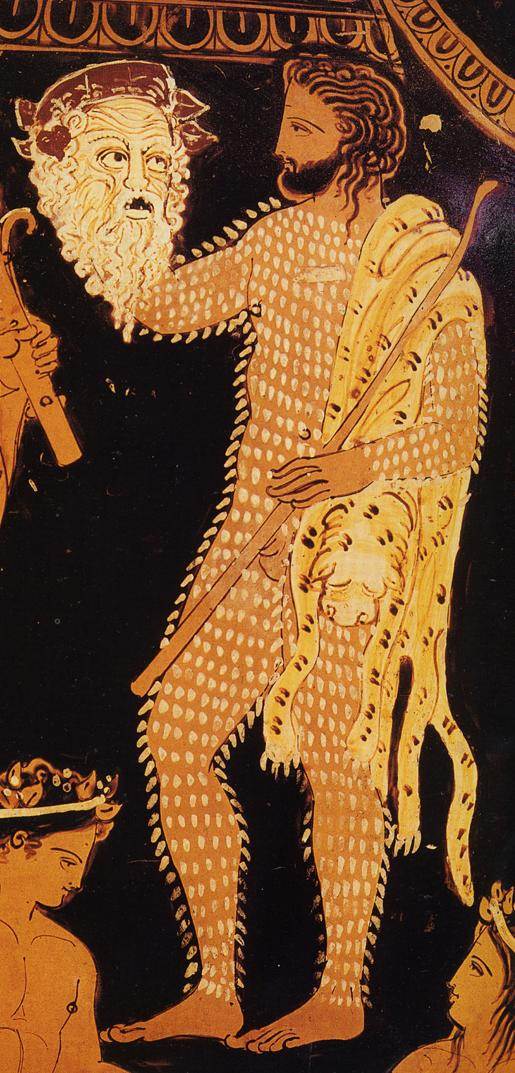 κακϊσ και θ ςτολι του Παπποςιλθνοφ, δθλαδι του κορυφαίου του Χοροφ των ςατφρων = είναι ο