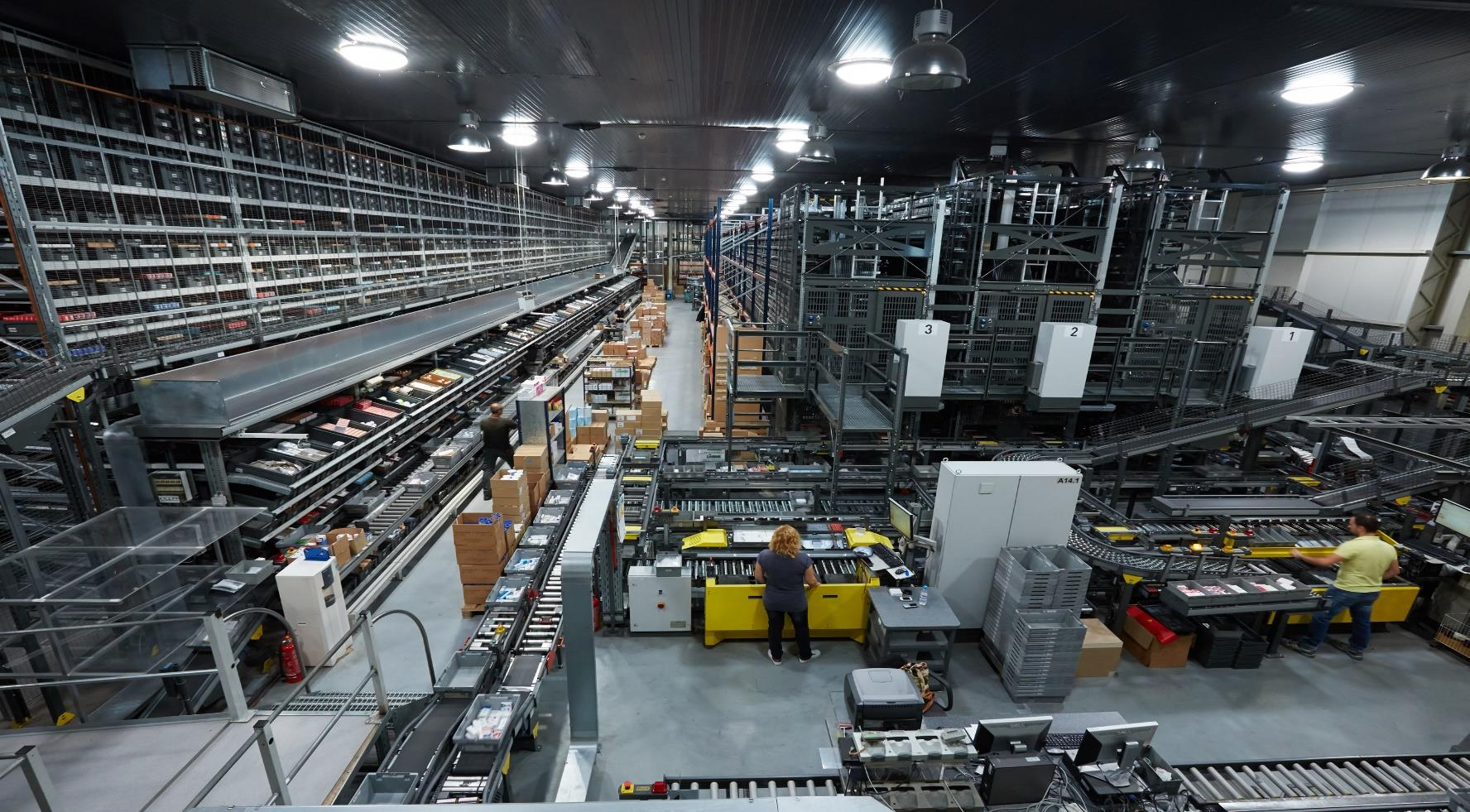 ΕΓΚΑΤΑΣΤΑΣΕΙΣ Πρότυπο logistic center στην Ευρώπη με αποθήκευση