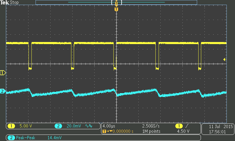 Iout=0A Vin=10V Vout=9V