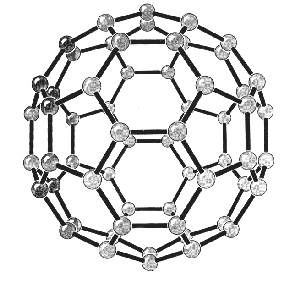 grafit - dijamant - fuleren fullerene 12