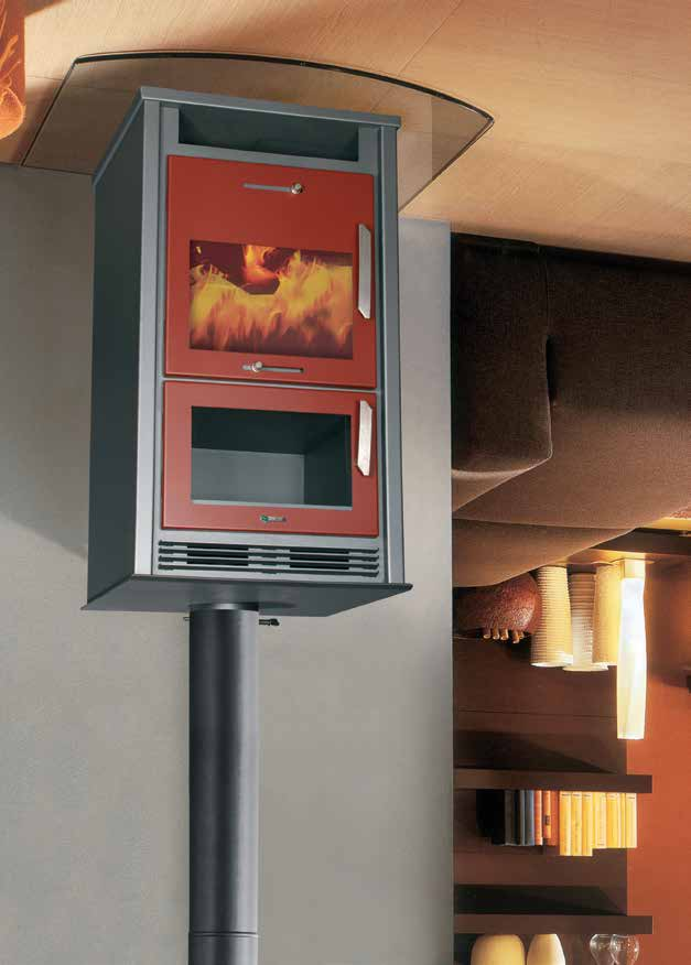 mantinia AS-SY-02A 2014 σόµπα ξύλου από χάλυβα µε φούρνο steel wood-burning stove with oven 560/575/995 mm 134 kg 15 kw ΘΕΡΜΙΚΗ ΑΠΟ ΟΣΗ 73,8 % ΩΡΙΑΙΑ ΚΑΤΑΝΑΛΩΣΗ ΚΑΥΣΙΜΗΣ ΥΛΗΣ 4.2-4.