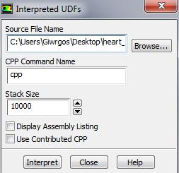 Define User-Defined Functions Interpreted UDFs Επιλογή του αρχείου με τον κώδικα Interpret Εικόνα 4.