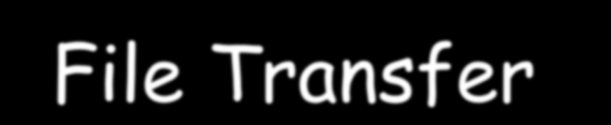 Μεταφορά αρχείων (File Transfer Protocol, FTP) user at host FTP user interface FTP client local file