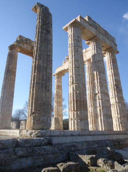 ΚΕΦΑΛΑΙΟ 6: ΔΙΚΤΥΟ ΟΡΙΖΟΝΤΙΟΥ ΚΑΙ ΚΑΤΑΚΟΡΥΦΟΥ ΕΛΕΓΧΟΥ Εικόνα 6.1: Ο Κίονας Κ31 του ναού του Νεμείου Διός Picture 6.