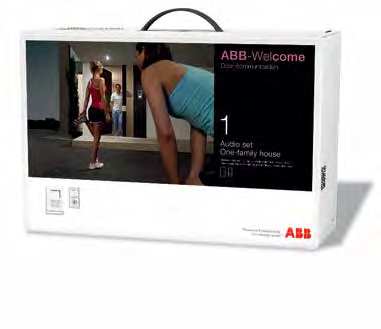 κάμερα, ανοξείδωτο ατσάλι Βάση επίτοιχης εγκατάστασης εξωτερικής μονάδας, μέγεθος 1/3 Ελεγκτής συστήματος 83022/1-500 83003/2-500 Οθόνη αφής ΑΒΒ-Welcome, λευκό ματ ABB-Welcome Ολοκληρωμένα Σετ 14