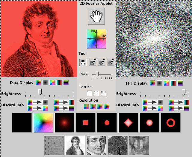 FFT Interactive Demo: 2D Case http://www.