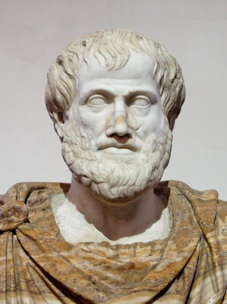 Αριστοτέλης 384 π.χ. - 322 π.χ. Η αριστοτέλεια μεθοδολογία (ταξινόμηση, παρατήρηση, ανάλυση) θα υιοθετηθεί απ τον Ευρωπαϊκό Διαφωτισμό.