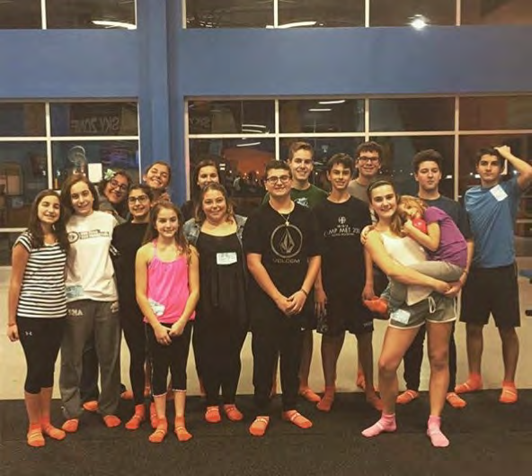 Greek Orthodox Youth Association (GOYA) GOYA s first event of 2017 was high flyin as we soared at Skyzone! From jumping in foam pits, to playing trampoline dodgeball, this event was a huge success!