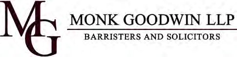 is pleased to announce that TED SPYRACOPOULOS is now associated with the firm Monk Goodwin LLP carries on practice in a broad range of areas providing services to an array of businesses,