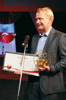 V kategórii malých a stredných podnikov Čestné uznanie za rozvoj vzdelávania a zodpovedný prístup k zamestnancom získala firma ESET.