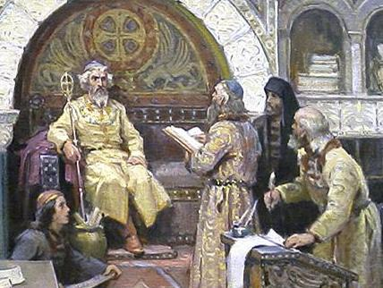 Βυζαντινοί τους απωθούν σκοτώνεται ο αυτοκράτορας Νικηφόρος Α ειρηνική περίοδος Βόγορης βαφτίζεται