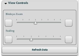Εικόνα 4.14: View Controls Degrees of Separation. Δίνει την δυνατότητα στον χρήστη να ορίσει τον βαθμό στον οποίο οι κόμβοι είναι ορατοί.