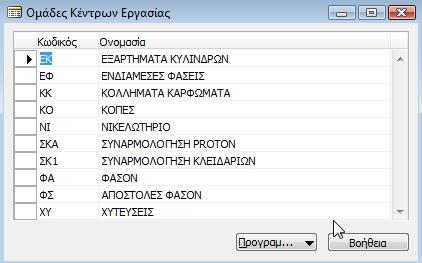 και θ ζνταξθ τουσ ςτα αντίςτοιχα κζντρα εργαςίασ.