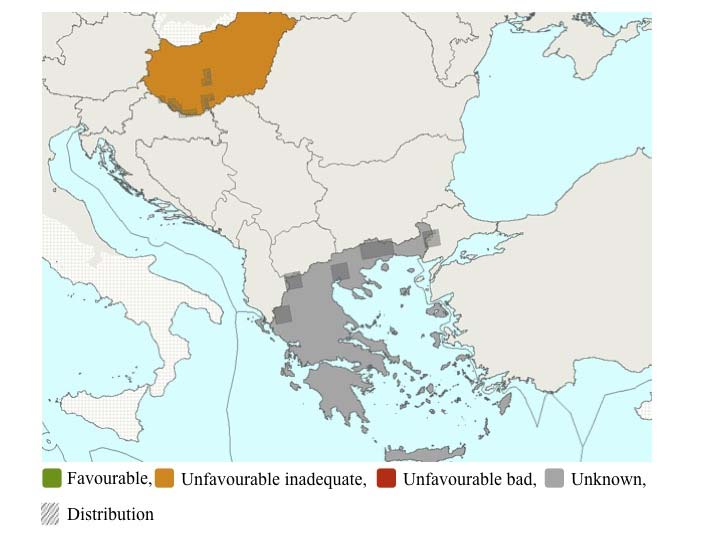 ΠαράρτημαΙΙ Χάρτες κατάστασης διατήρησης και κατανομής πληθυσμού