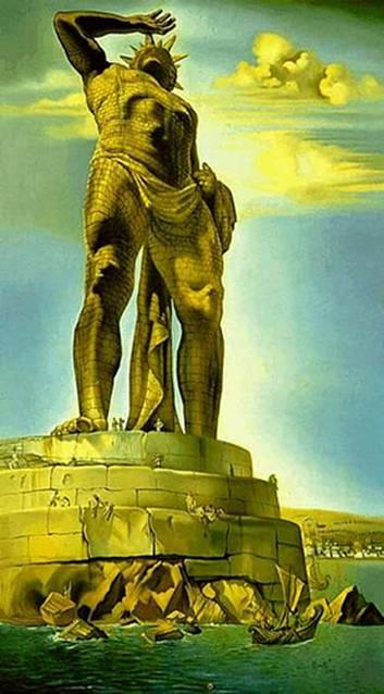 ΚΟΛΟΣΣΟΣ ΤΗΣ ΡΟΔΟΥ Ο Κολοσσός της Ρόδου θεωρείται ως ένα από τα Επτά θαύματα του αρχαίου κόσμου. Ήταν ένα τεράστιο σε διαστάσεις άγαλμα το οποίο απεικόνιζε τον θεό Ήλιο.