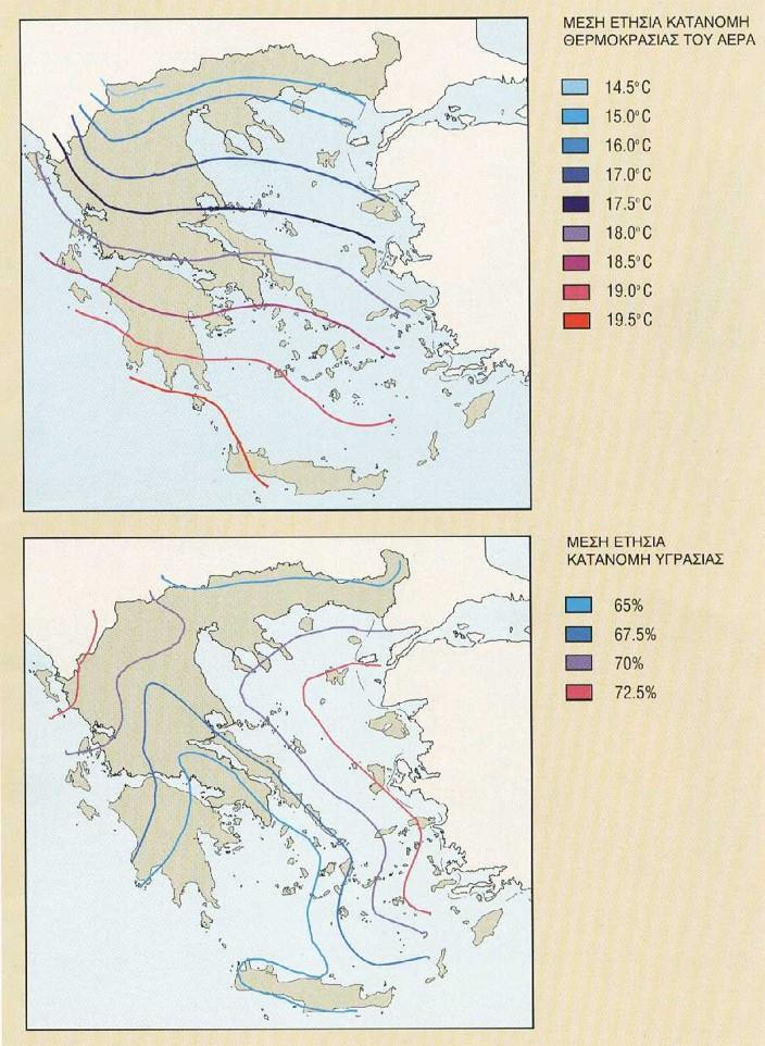 Θερμοκρασία αέρα - υγρασίας Ενότητα