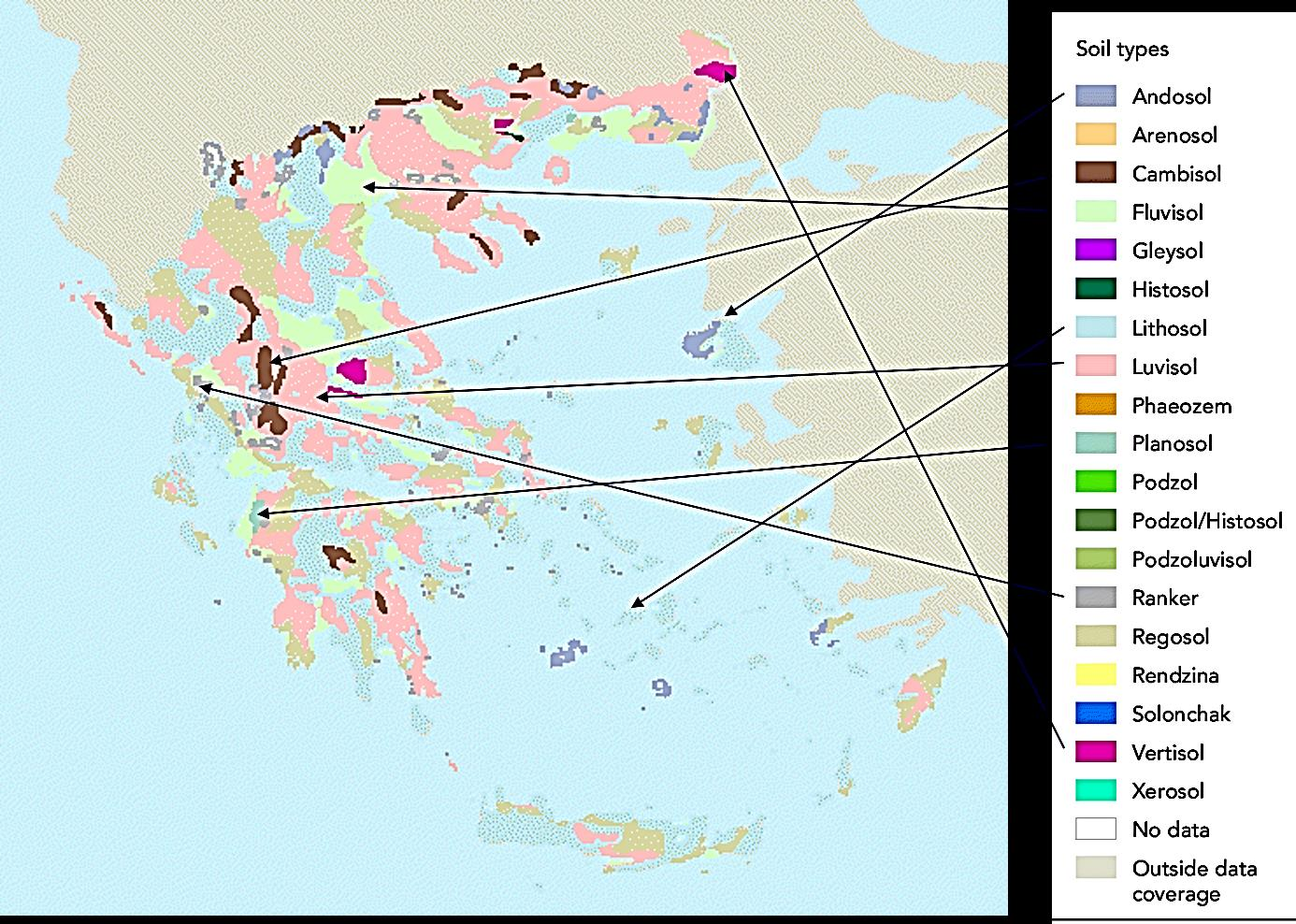 Εδαφολογικός χάρτης 21 Ενότητα 5.