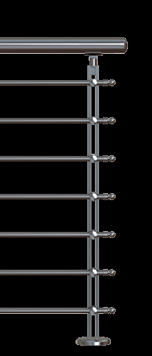 Parallel lines in a specially designed double column.