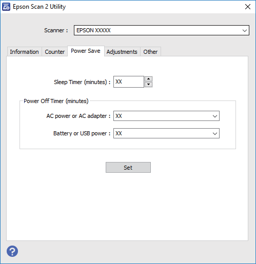 Συντήρηση 1. Έναρξη του Epson Scan 2 Utility. Windows 10 Κάντε κλικ στο κουμπί έναρξης και επιλέξτε Όλες οι εφαρμογές > EPSON > Epson Scan 2 > Epson Scan 2 Utility. Windows 8.