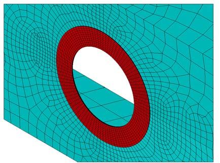 Κεφάλαιο 5 Τάσεις [MPa] 800 600 400 200 σ1 σx σ1 (layer 3) σx ενίσχυσης 0 0 1 2 3 4 5 Πάχος ενίσχυσης [mm] Σχήμα 5.16.