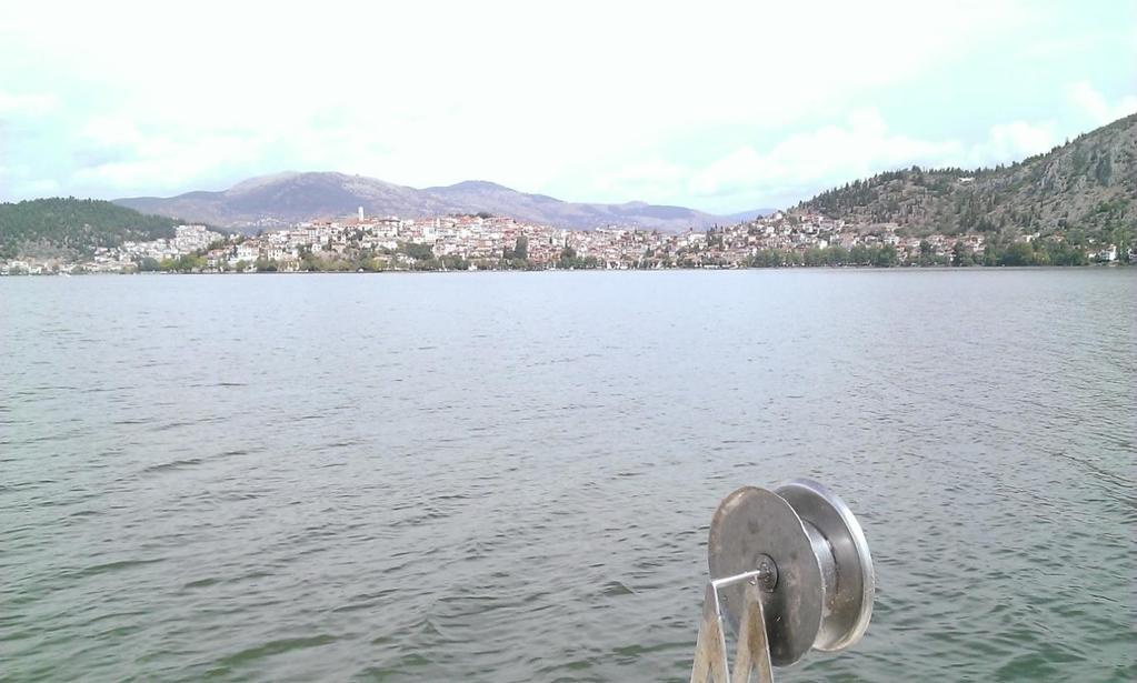 Κεφάλαιο 8 Δειγματοληψία στη λίμνη Καστοριάς Εικόνα 8.
