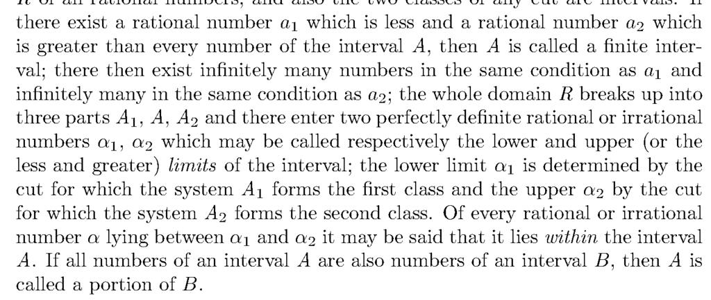 Essays on the Theory of Numbers, by