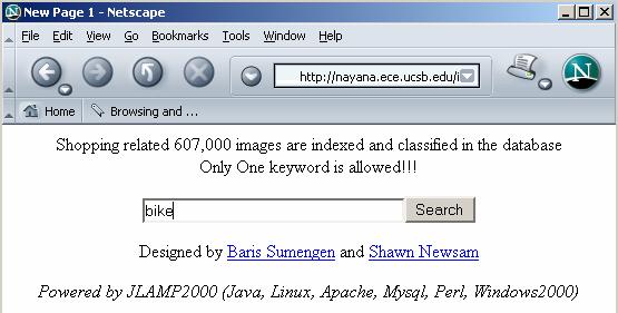 Relevance Feedback: Eample Image search engine