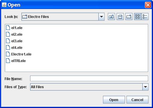 Εικόνα 19 Το πρόγραμμα αναζητάει τα αρχεία αυτού του τύπου πρώτα στο φάκελο της εφαρμογής, ο οποίος δημιουργείται στο σκληρό δίσκο του χρήστη με την έναρξη της εφαρμογής.