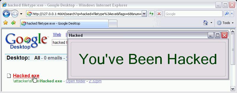 Google Desktop.