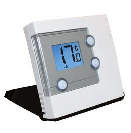 Θερμοκρασίας - 3 C W-9 H-9 D-40 Κομψή εμφάνιση Απλή λειτουργία LED ένδειξη για απαίτηση θέρμανσης Πίσω πλάκα βιομηχανικών προτύπων για εύκολη