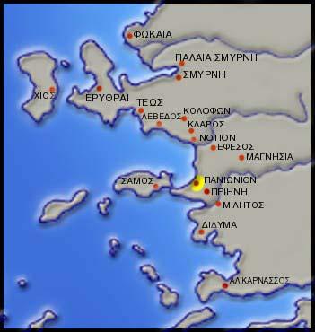 Ίωνες + ἄλλα τε ἔθνεα πολλά από ΒΑ Πελοπόννησο