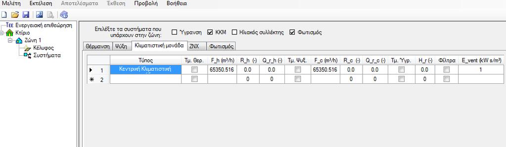 Ζ πηέξπγα ησλ Πνιηηηθψλ Μεραληθψλ δελ δηαζέηεη ζχζηεκα κεραληθνχ αεξηζκνχ θαη επεηδή πξφθεηηαη γηα θηίξην ηνπ ηξηηνγελνχο ηνκέα ζεσξείηαη φηη έρεη ζχζηεκα αεξηζκνχ παξνρήο λσπνχ αέξα ζχκθσλα κε ηνλ