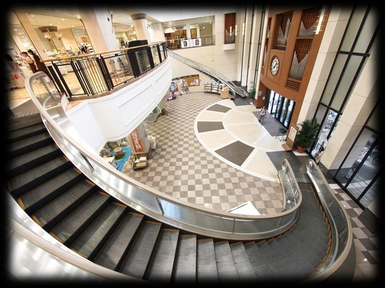 Κυλιόμενη κλίμακα Escalator Οι κυλιόμενες σκάλες είναι ένα πολύ διαδεδομένο μέσο