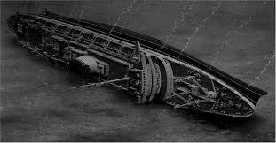 Cruise shipwreck Andrea Doria in