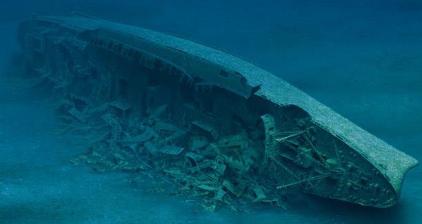 Cruise shipwreck Andrea Doria (2006) 50 years later