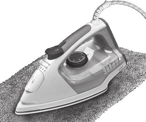 To clean the Glissium soleplate, simply wipe with soft damp cloth and wipe dry.