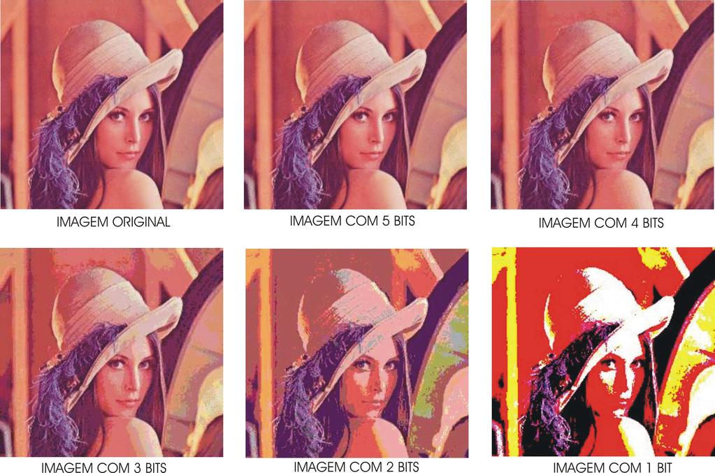 2.2 Bancos de Imagens 11 minimização da quantidade de bits, esse código é formulado visando o armazenamento ou a transmissão dos dados.