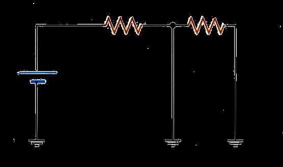 19.Στο παραπάνω κύκλωμα δίνονται: V = 10V, Στο παραπάνω κύκλωμα, να βρείτε το λόγο R 1 = 10Ω, R 2 =20Ω. Να βρείτε την ένταση του ρεύματος, που διαρρέει τη R 1.