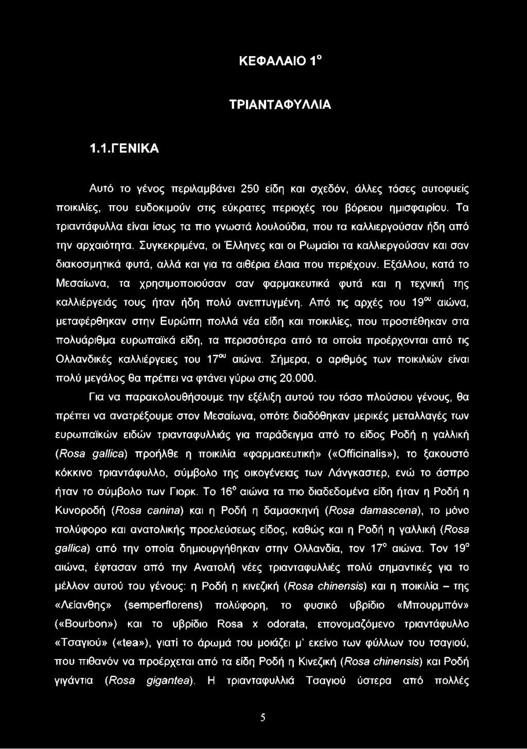 Συγκεκριμένα, οι Έλληνες και οι Ρωμαίοι τα καλλιεργούσαν και σαν διακοσμητικά φυτά, αλλά και για τα αιθέρια έλαια που περιέχουν.