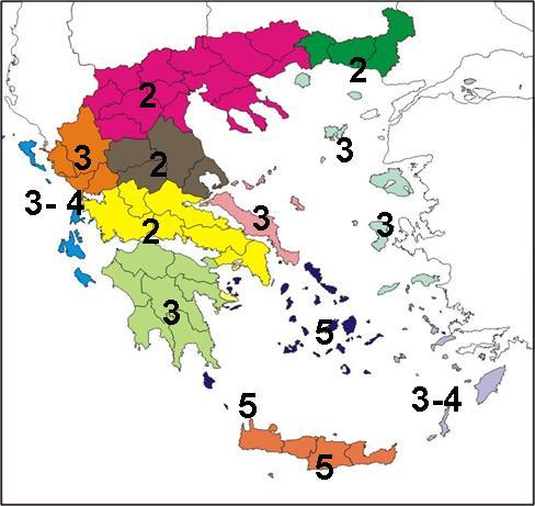 Χερςαύα Γαςτερόποδα - Βαθμόσ γνώςησ: καλόσ (5) ςτη νότια Ελλϊδα,