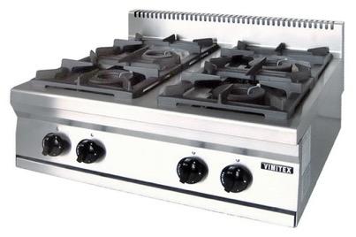 206 ST Eurochef 6 x 140 mm 1200 x 700 x 250 mm 42 kw 68 Kg 450 Στήριγμα