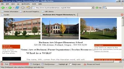 Σχολική εφημερίδα Παράδειγμα άρθρου Χρήση wikis από μαθητές Ως πηγή πληροφορίας Ως εργαλεία ομαδικών