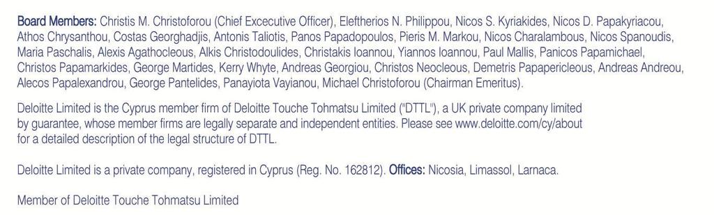18 Νοεμβρίου 2013 Διοικητικό Συμβούλιο Interfund Investments Plc Κωνσταντίνου Παλαιολόγου 24 Κτίριο Flery 2ος όροφος, Γραφείο 202 3095 Λεμεσός, Κύπρος Αγαπητοί κύριοι, Έκθεση ανεξάρτητου ειδικού