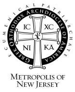 MEDIA ADVISORY For Immediate Release Contact: March 18, 2016 Greek Orthodox Metropolis of NJ Tel.